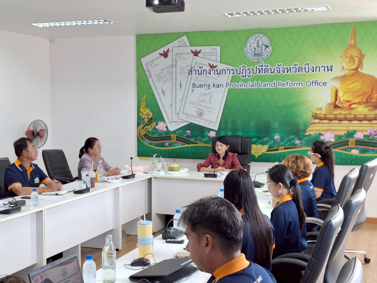 title - หัวหน้าผู้ตรวจราชการ ส.ป.ก. ประชุมตรวจราชการและติดตามความก้าวหน้าผลการดำเนินงานตามแผนการตรวจราชการของผู้ตรวจราชการ ส.ป.ก. ประจำปีงบประมาณ พ.ศ. 2568 รอบที่ 2 เขตตรวจราชการที่ 10 จังหวัดบึงกาฬ